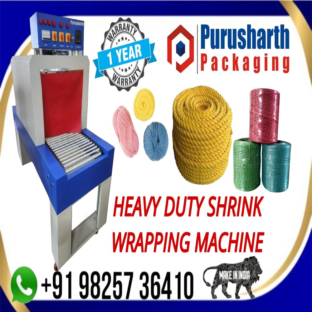 shrink packing machine for nylone ropes and twines packaging