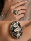 Diamond Polki Ring - Gender: Unisex