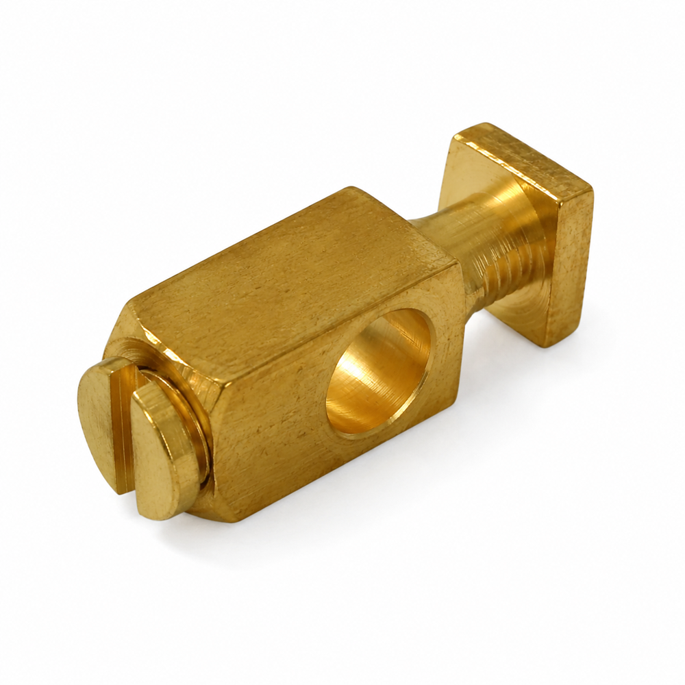 Brass Terminals with Screw for Automotive Components