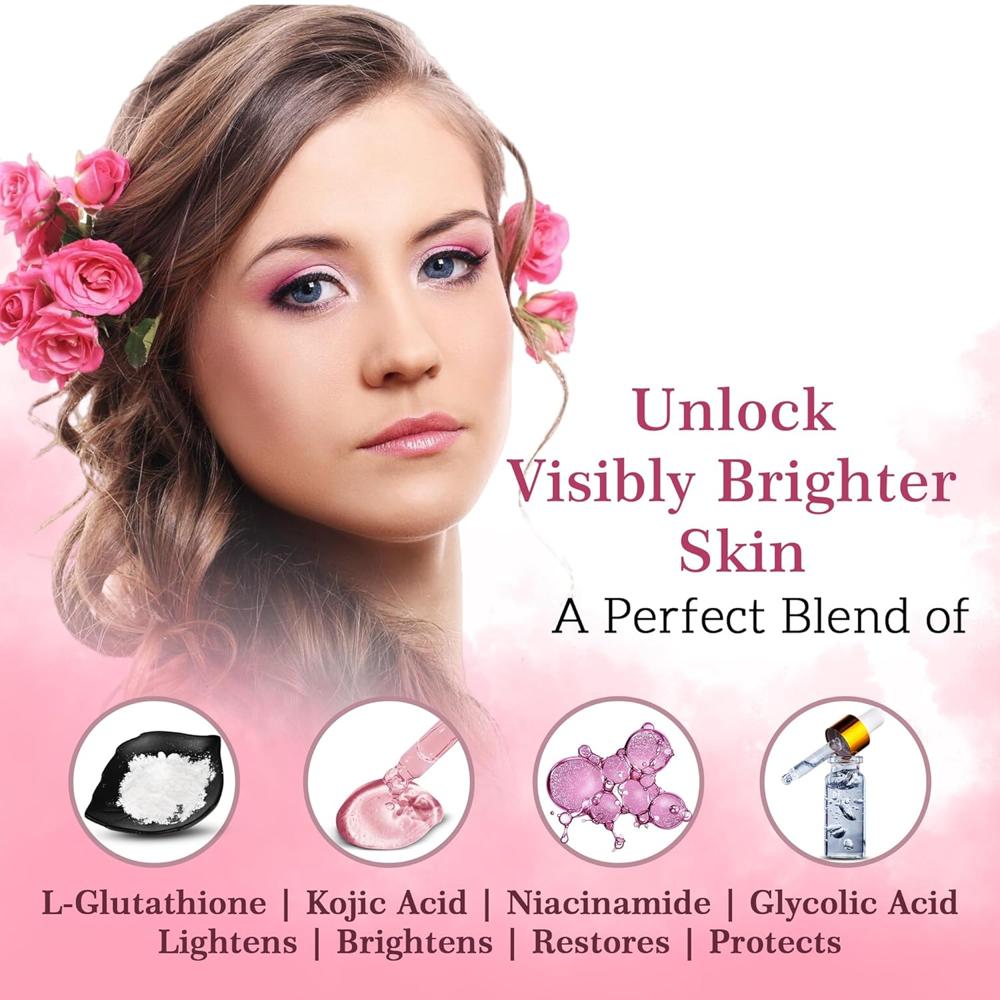 Agefine Skin Whitening Cream 20g(L Glutathione, Kojic Acid, Niacinamide)