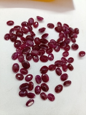 Natural African Ruby Lot Unheat Untreat