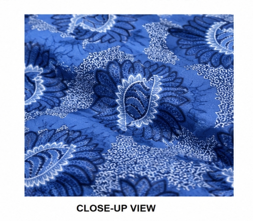 72 Inch Printed Chiffon Fabric