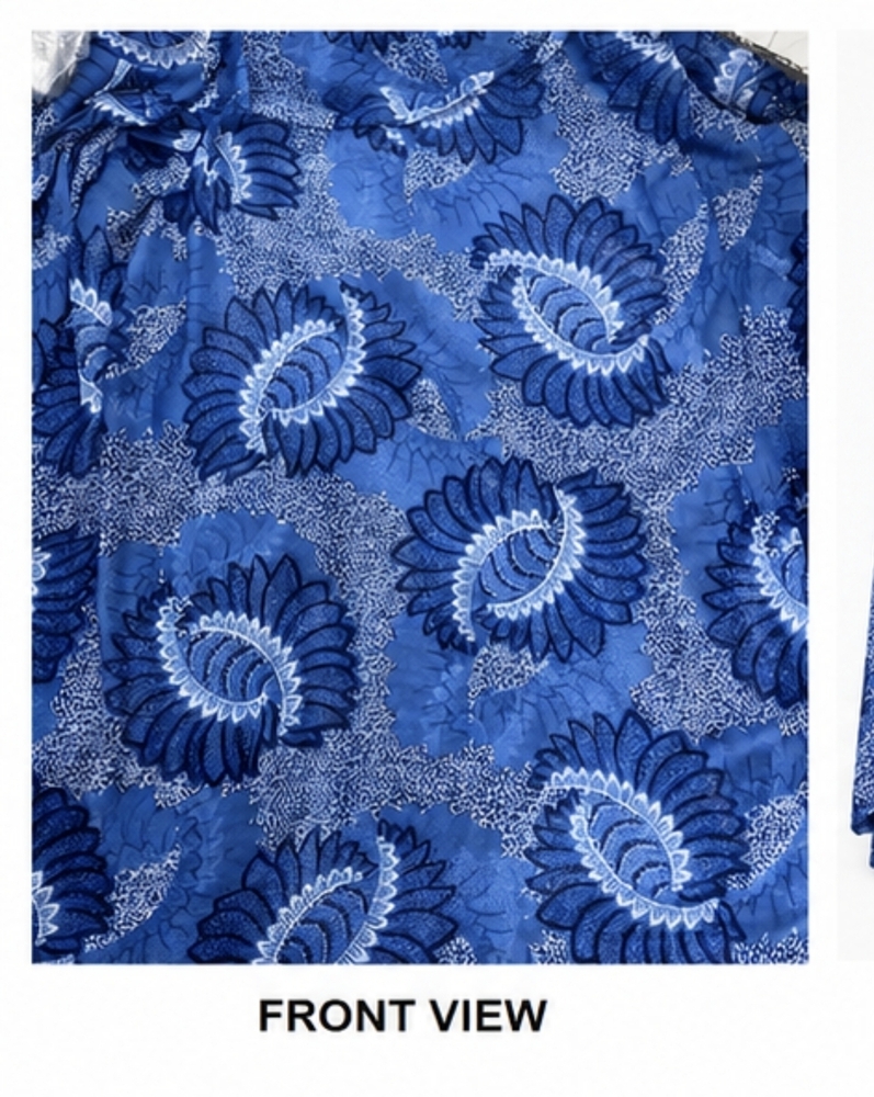72 Inch Printed Chiffon Fabric