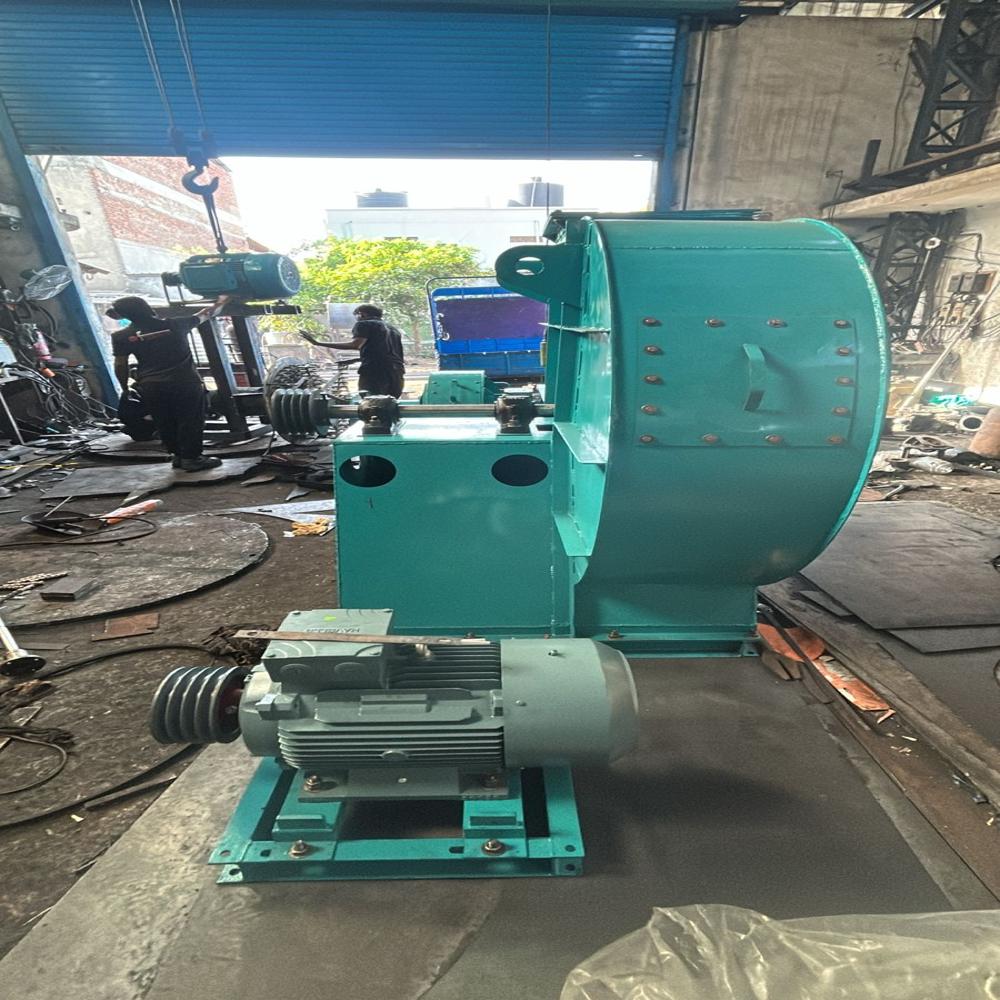 Blower Id Fan - Stainless Steel, Custom Size, Blue/grey | Energy Efficient, Low Noise, Vibration Balanced