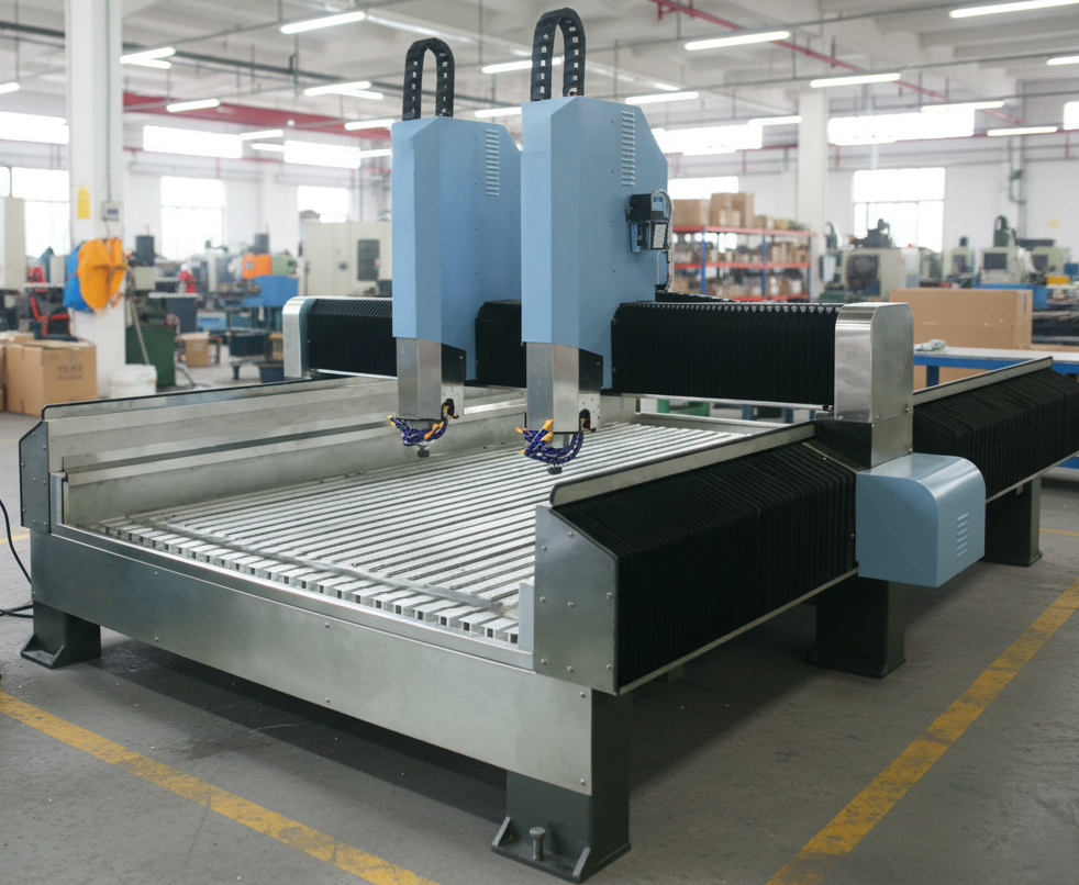 3-axis Stone Engraving Cnc Router Machine - Capacity: 2 Ton