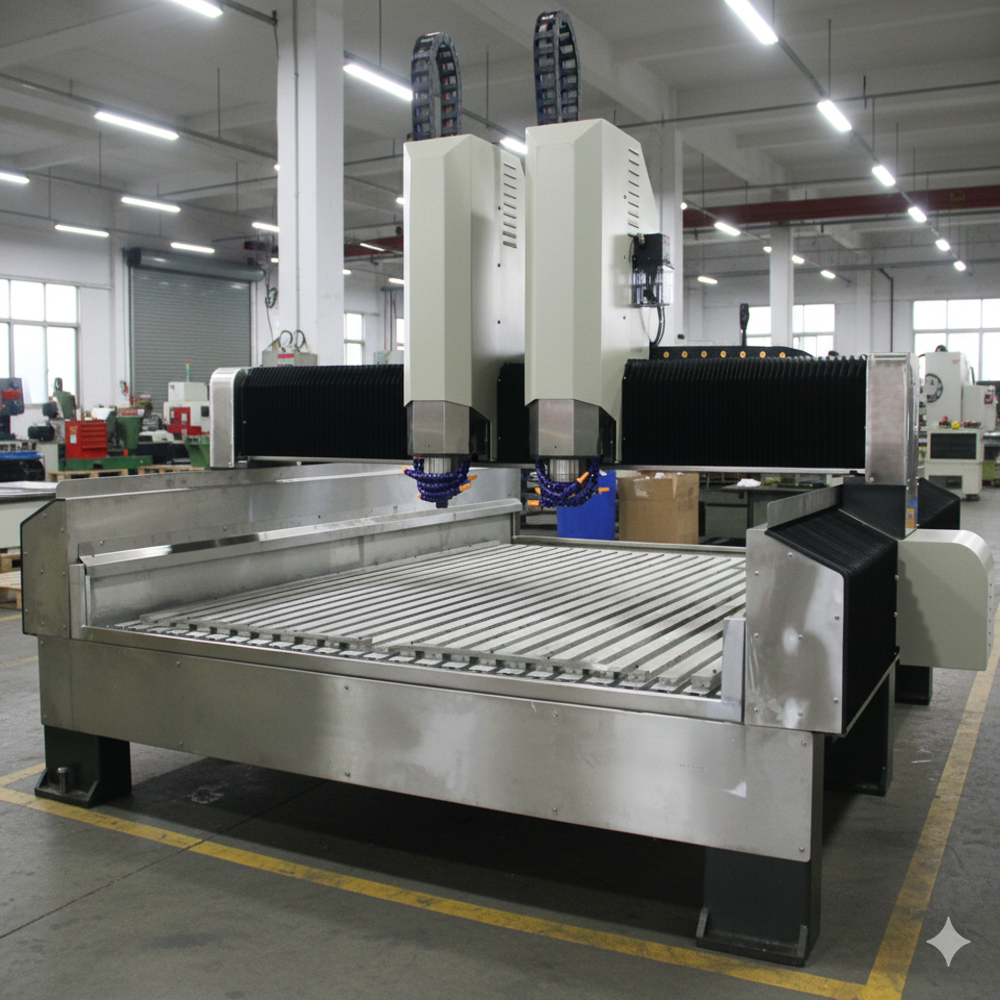 3-axis Stone Engraving Cnc Router Machine - Capacity: 2 Ton