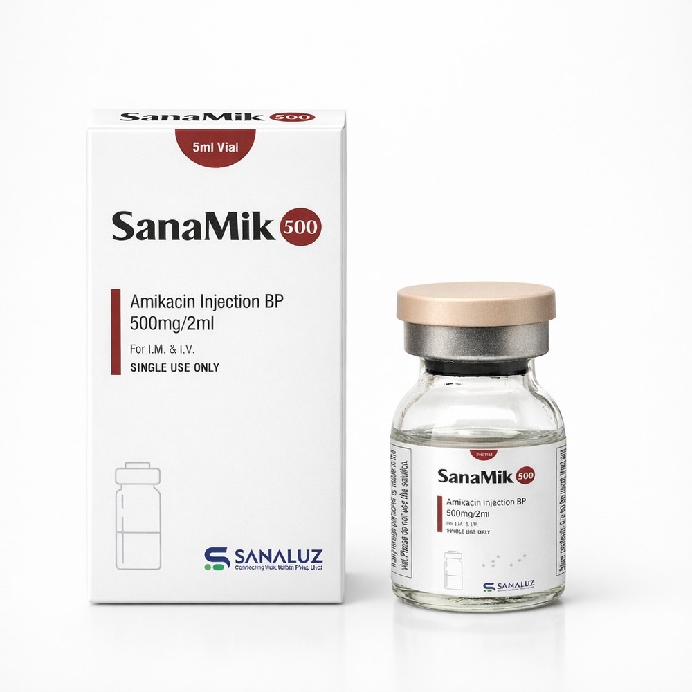 Sanamik 500 - Amikacin 500gm Injection