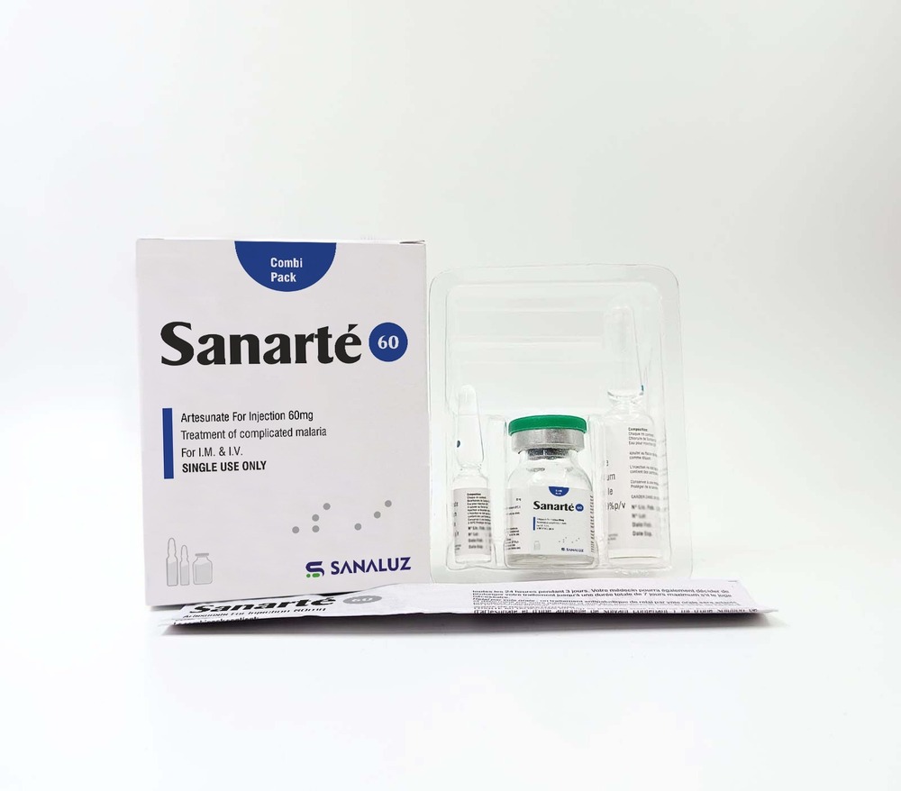 Sanarte 60 - Artesunate 60mg Injection