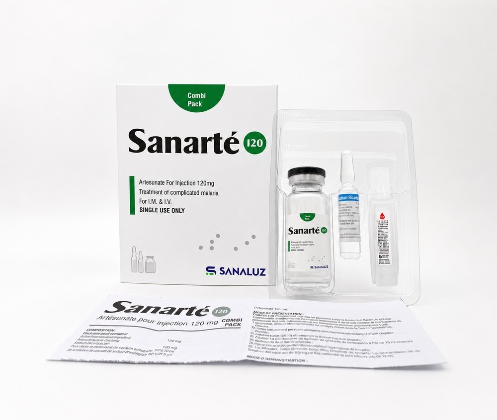 Sanarte 120 - Artesunate 120mg Injection