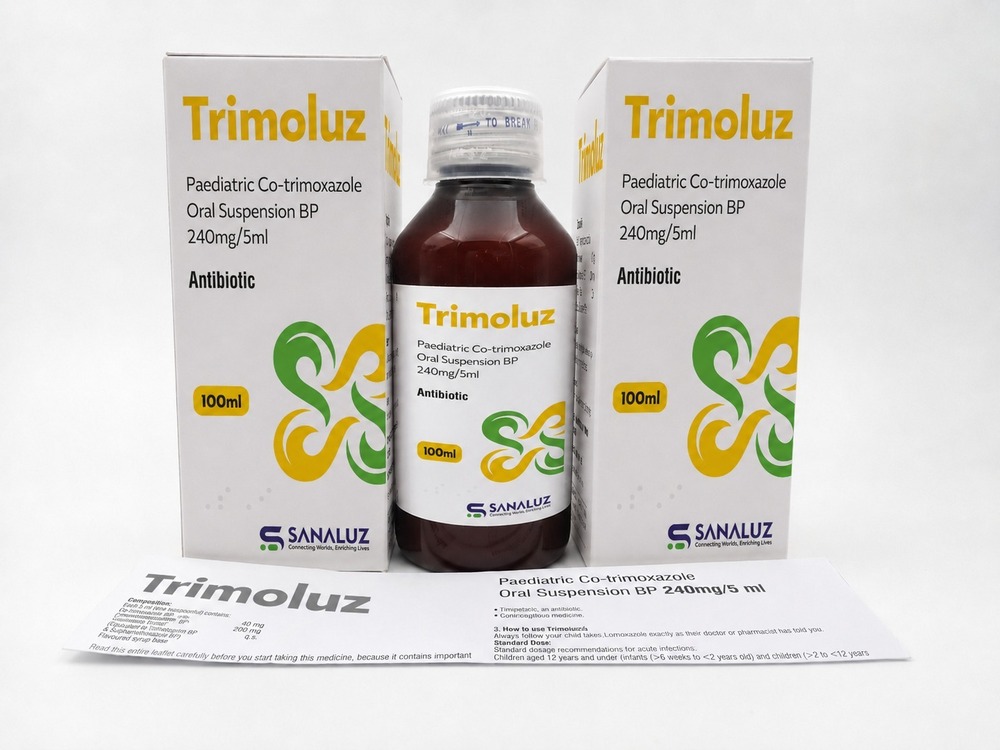 Trimoluz - Paediatric Co Trimoxazole 240mg Oral Suspension - 100ml