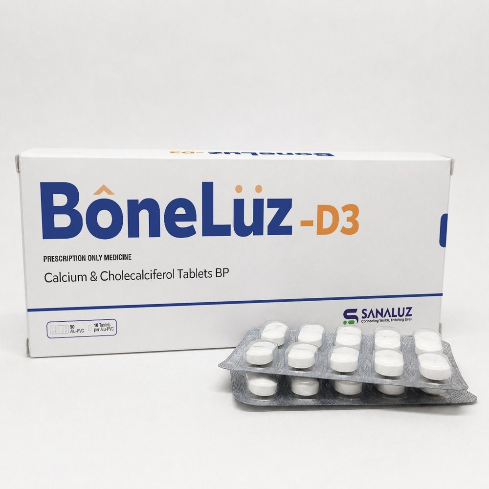 Boneluz D3 - Calcium 0 Cholecalciferol Tablet