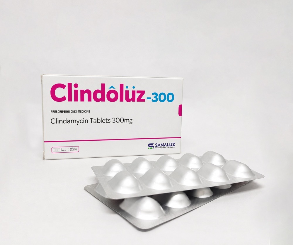 Clindoluz 300 - Clindamycin 300mg Tablet