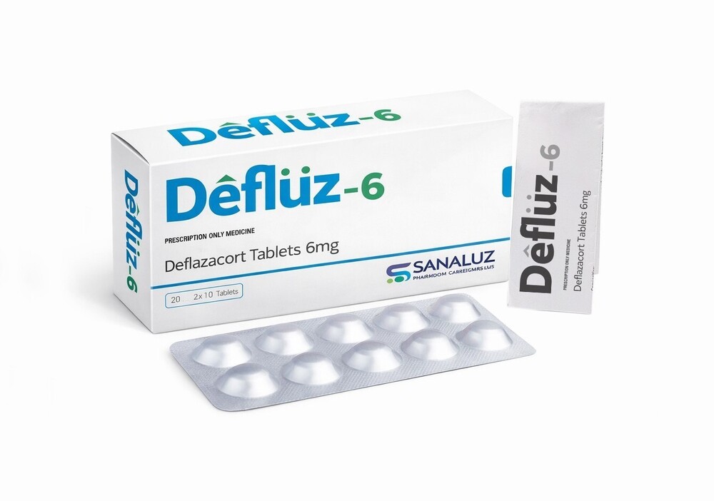 Defluz 6 - Deflazacort 6mg Tablet