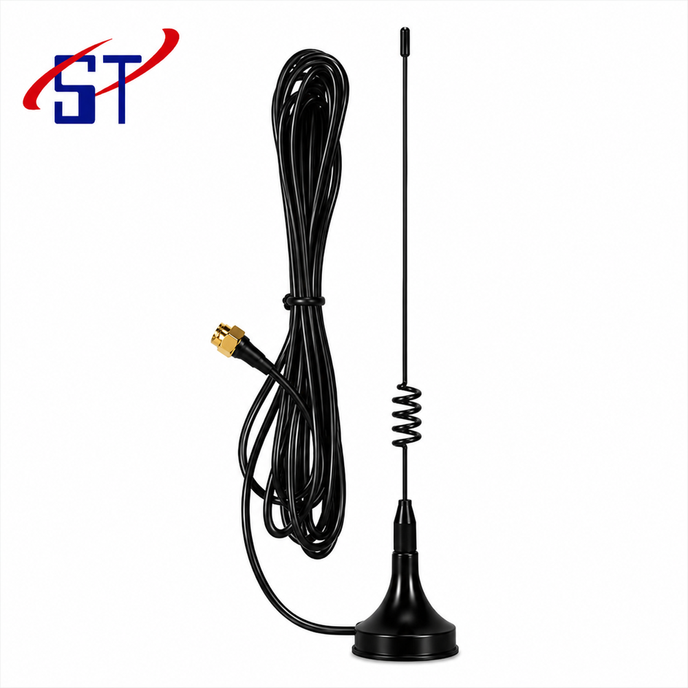 6 Dbi Gsm Magnetic Antenna(Sma M With 3 Mtr Rg 174) - Dimension (L*W*H): 38.5*4.5*4.5  Centimeter (Cm)