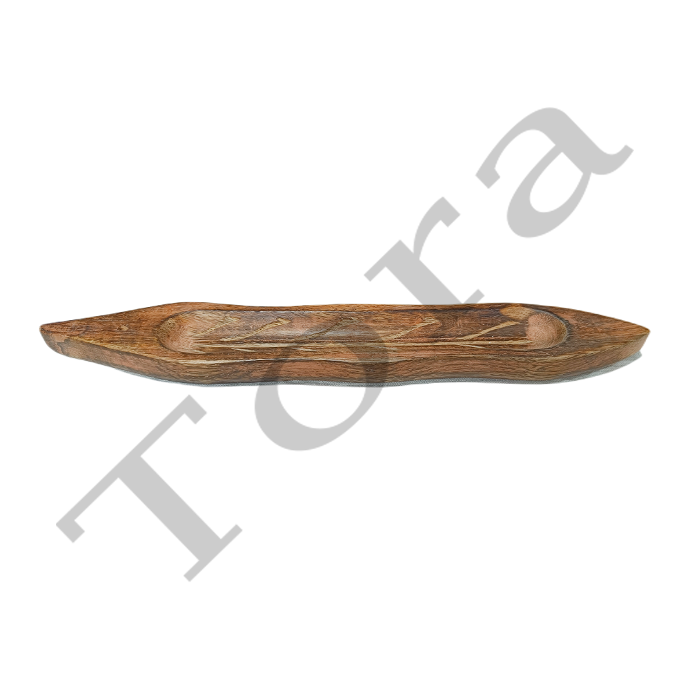 Tora Mango Wood Incense Stick Holder Export Quality Handmade (TCIH0501)