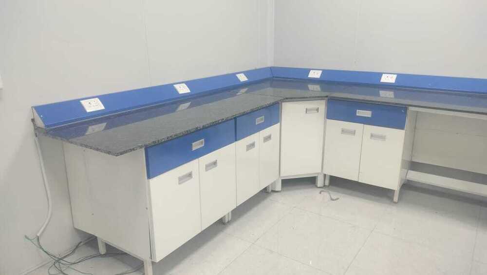 L-Type Corner Wall Bench With Seatting Arrangement