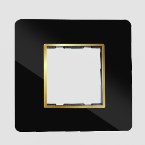 3x3 (2M) Black Roma Flat Plates