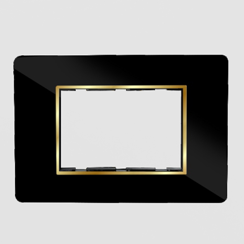 4x3 (3M) Black Roma Flat Plates