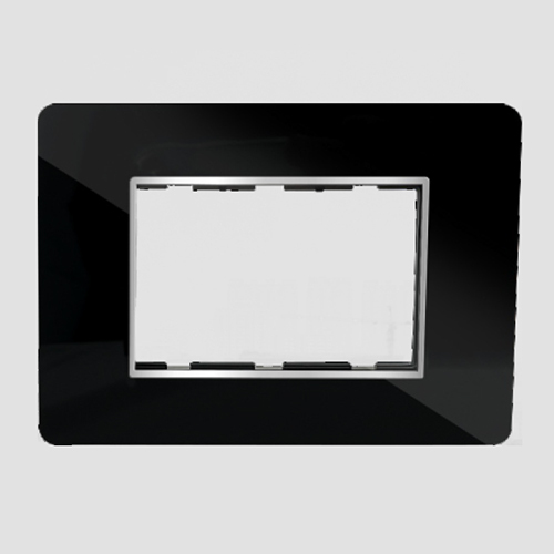 4 X 3 3M Acrylic Black Glass Plates