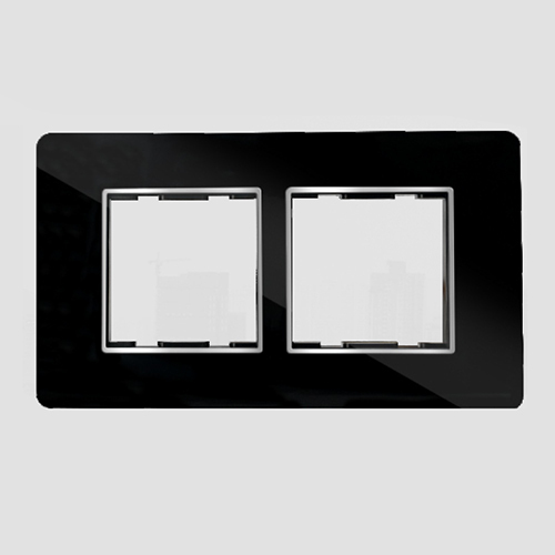 5 X 3 4M Acrylic Black Glass Plates