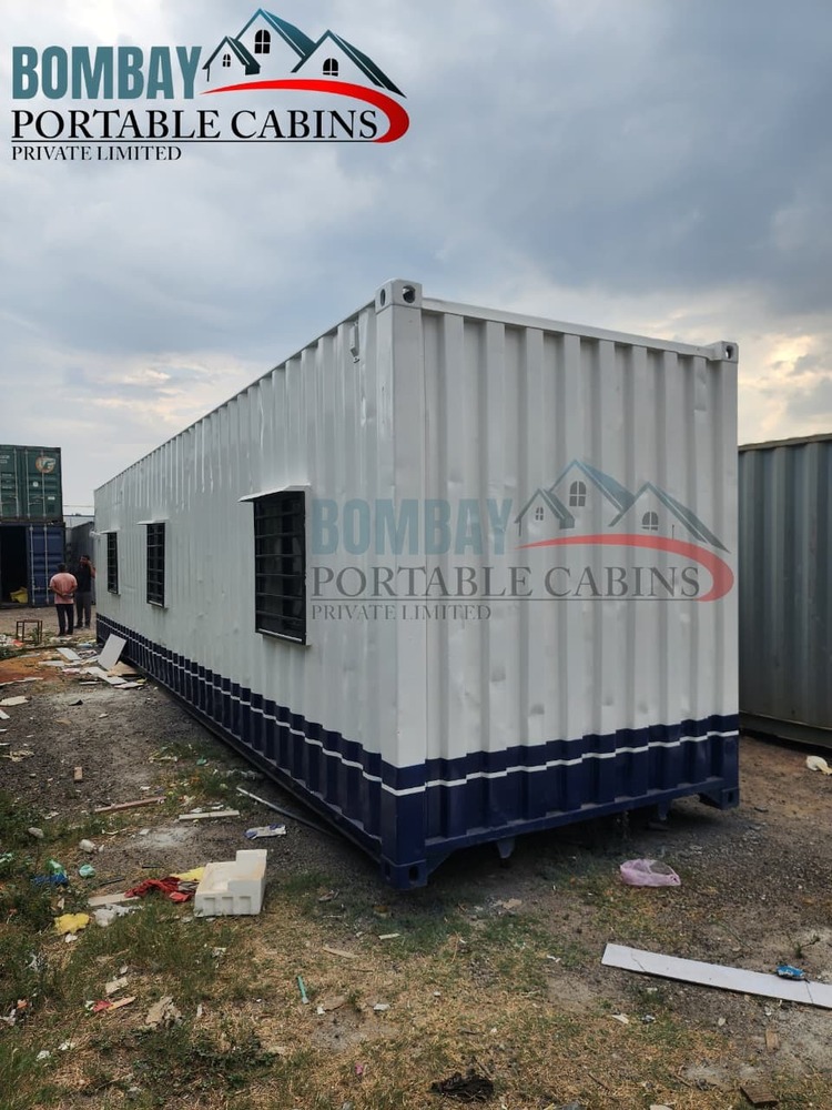 40x8 Container Office - Color: Blue