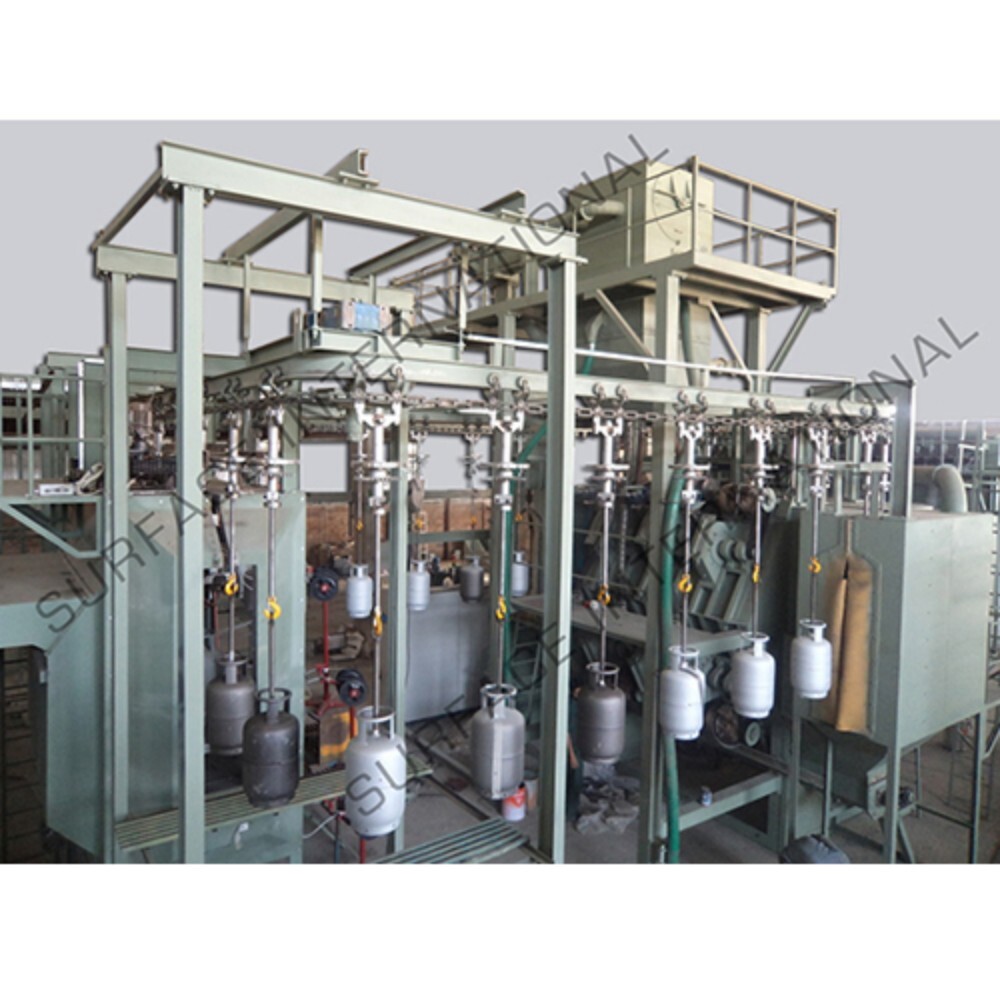 TABLE TYPE SHOT BLASTING MACHINE
