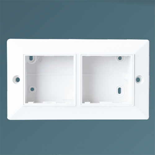 4M PC Plain Modular Gang Box