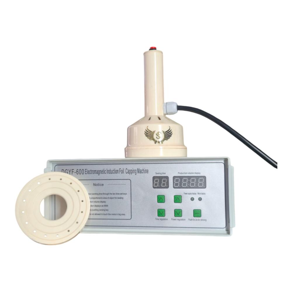 Dgyf-600 Electromagnetic Induction Foil Capping Machine - Dimension (L*w*h): 20 To 120 Millimeter (Mm)