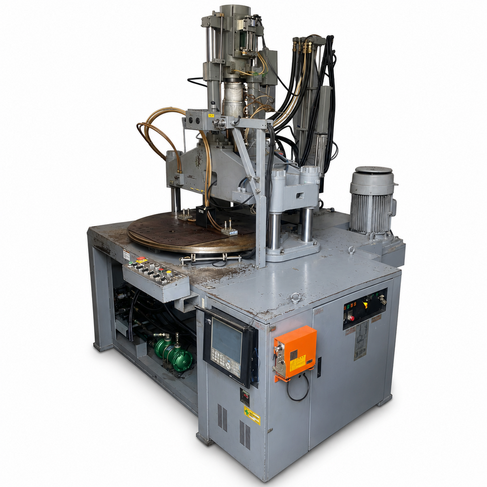 Rotary Double Nissei 100 Ton Used Injection Moulding Machine Excellent Condtition