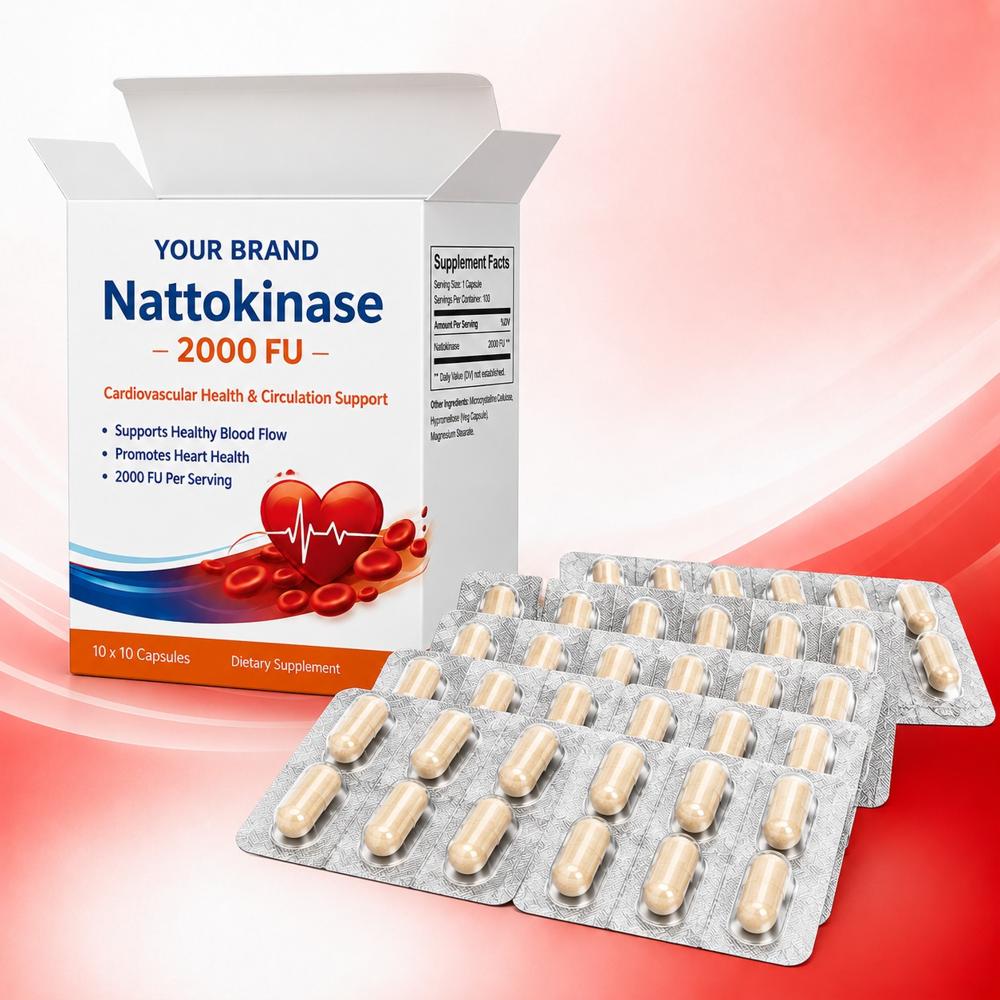 Nattokinase Enzyme Capsules