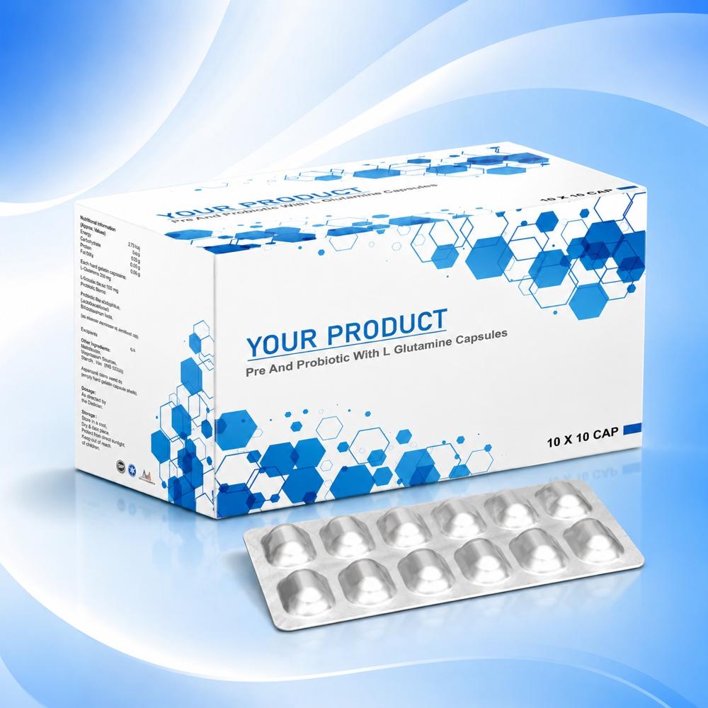 Pre And Probiotic With L Glutamine Capsules
