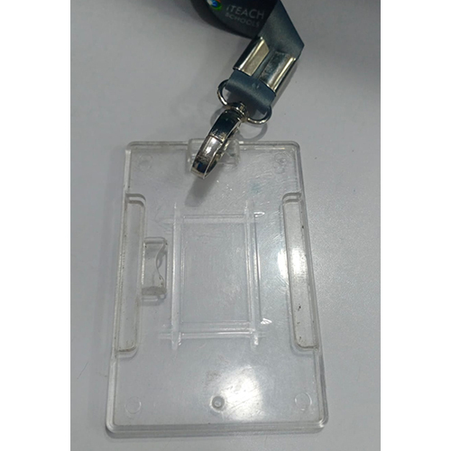 Transparent Id Card Holder