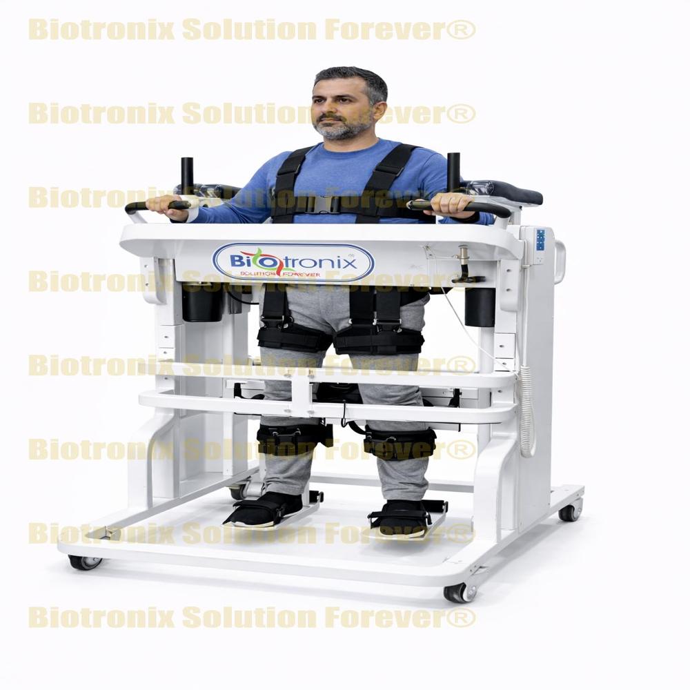 Advanced Gait Rehabilitation Exoskeleton Machine for Physiotherapy Centers