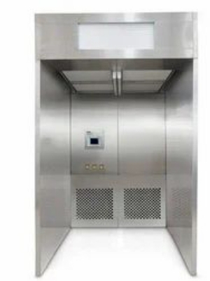 Dispensing booth
