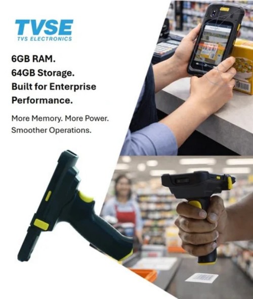 TVS Barcode Mobile Scanner - HS65 6/64GB