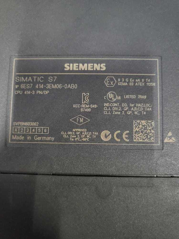 SIEMENS 6ES7 414-3EM06-0AB0