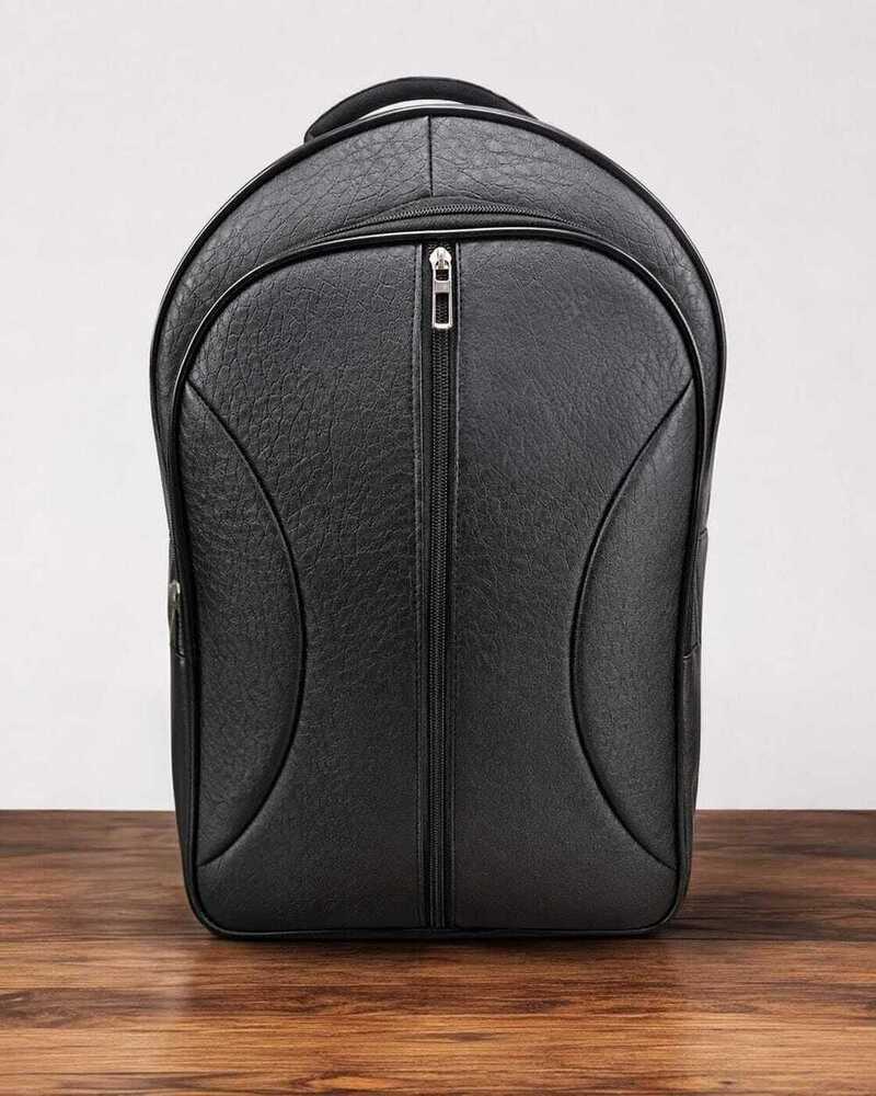 Leather Laptop Backpack