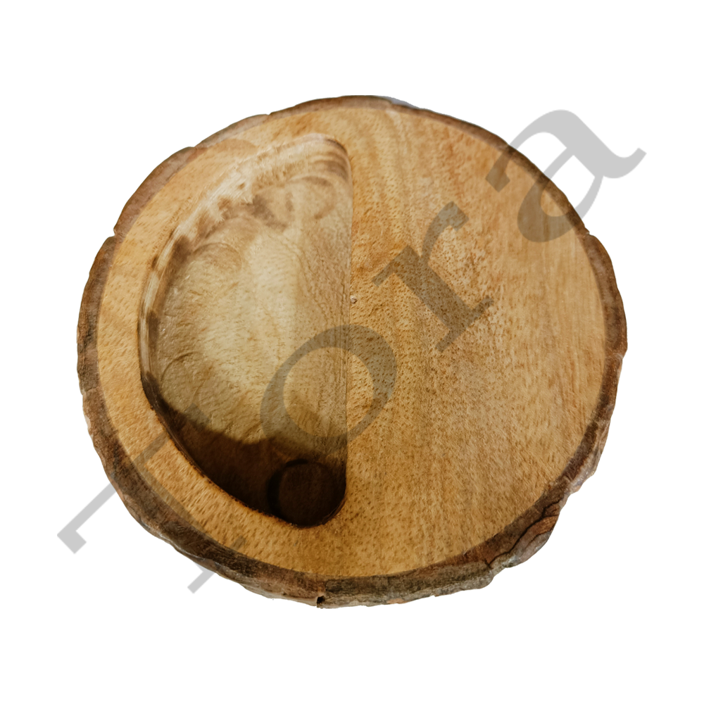 Tora Wooden Wax Tealight Candle Holder for Diwali Home Decor Export Quality Handmade (TCLH6522)