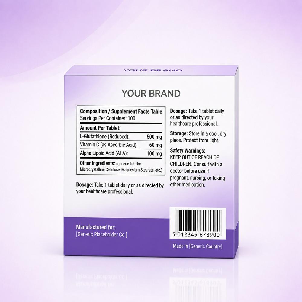 glutathione with alpha lipoic acid and vitamin c L-glutathione, Vitamin-c And Alpha Lipoic Acid Tablet at 24.00 INR at Best  Price in Ahmedabad
