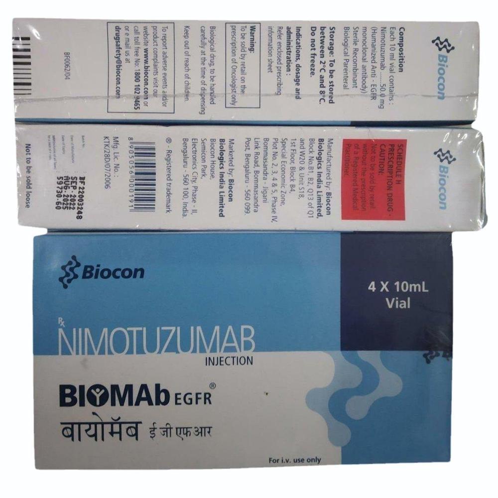 Biomabx Egbr Nimotuzumab 50 Mg Injection