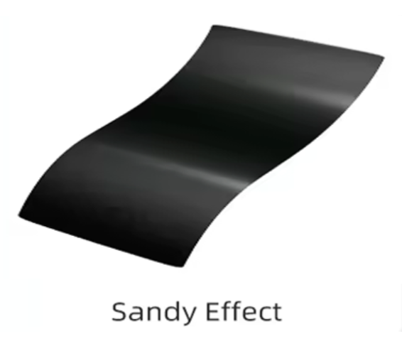 High Transfer Efficiency (HTE) Powder - Black Sandy Textured Finish, Electrostatic Spray, High Transfer Efficiency