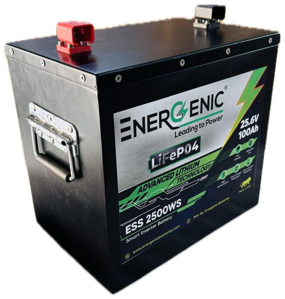 25.6V 100Ah ESS 2500W Lithium Battery
