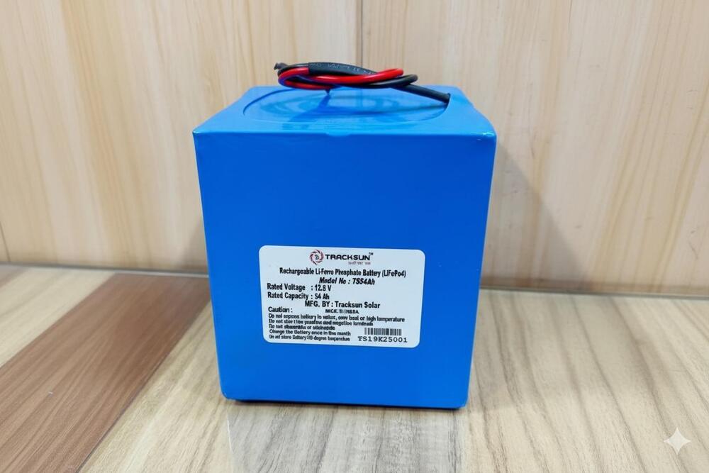 12.8V 54Ah LiFePO4 Battery
