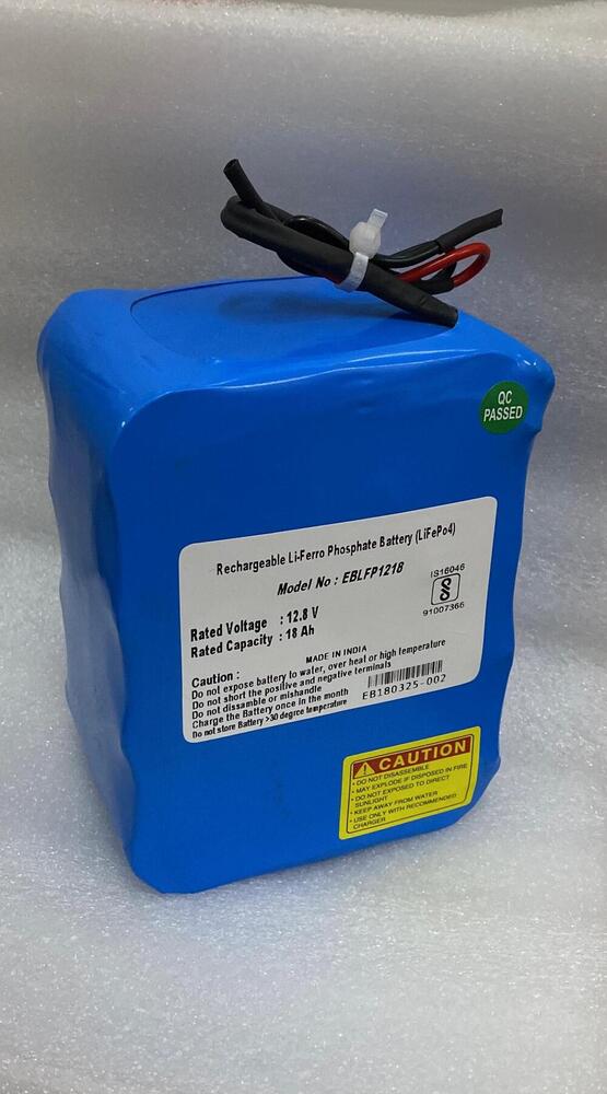 12.8V 18Ah LiFePO4 Battery