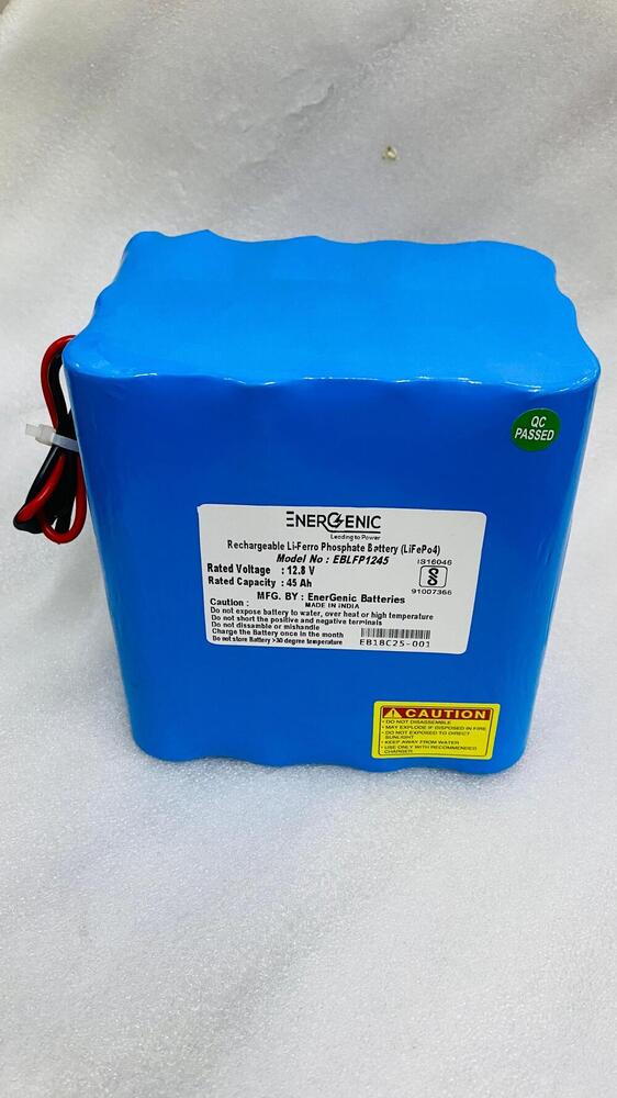 12.8V 45Ah LiFePO4 Battery