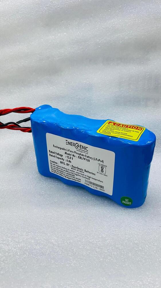 12.8V 6Ah LiFePO4 Battery