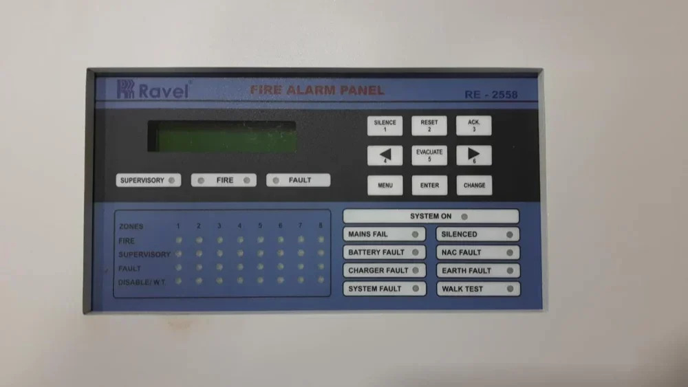 8 Zone Fire Alarm Panel