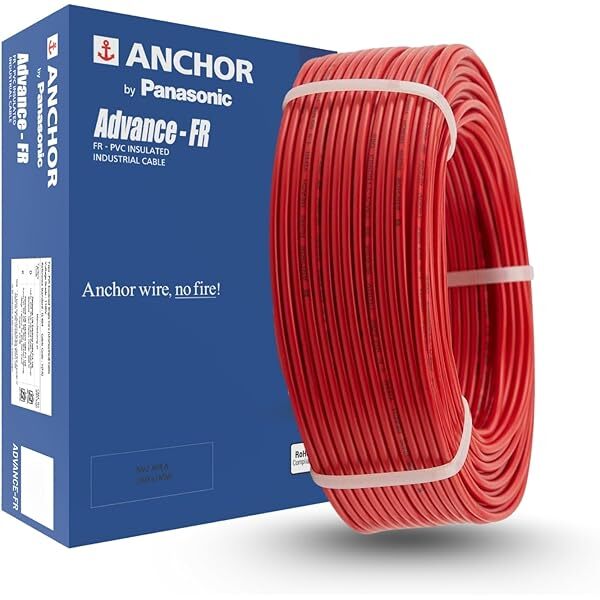 2 Core 1.5 Sqmm Red Color Fire Alarm System Armoured Cable