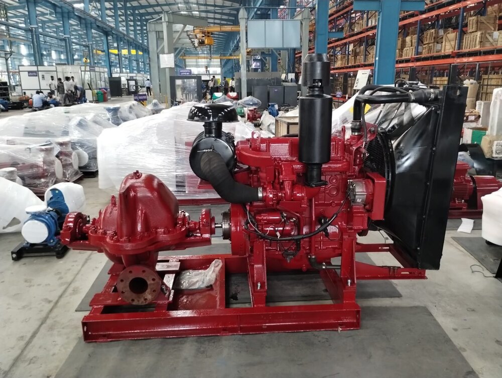 2280 Lpm Capacity Diesel Engine Driven Pumps