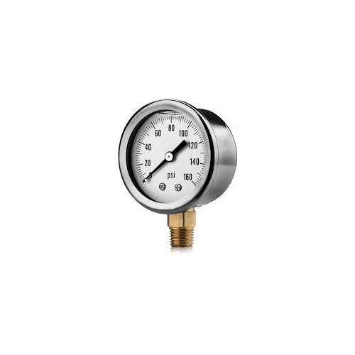 Pressure Gauge with Glycerin Liquid Oil